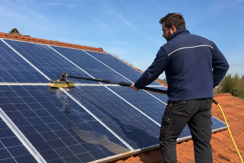 Nettoyage et entretien de panneaux solaires à Argilliers